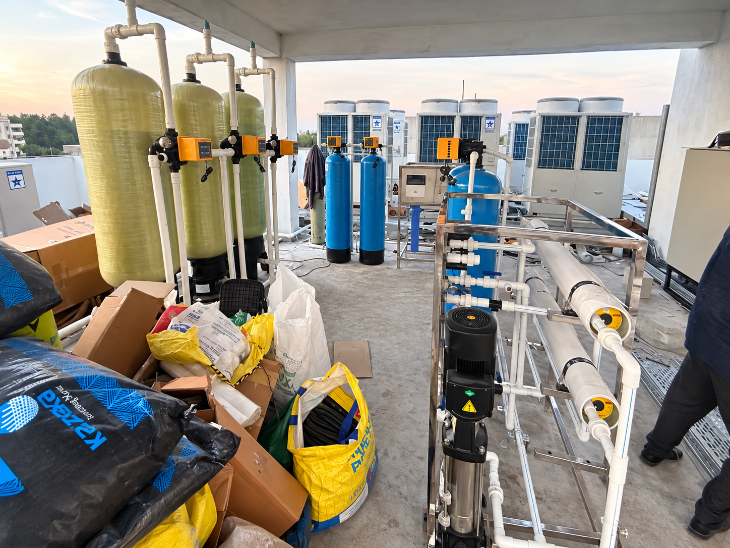 Ryan International School water treatment installation, Sriperumbudur