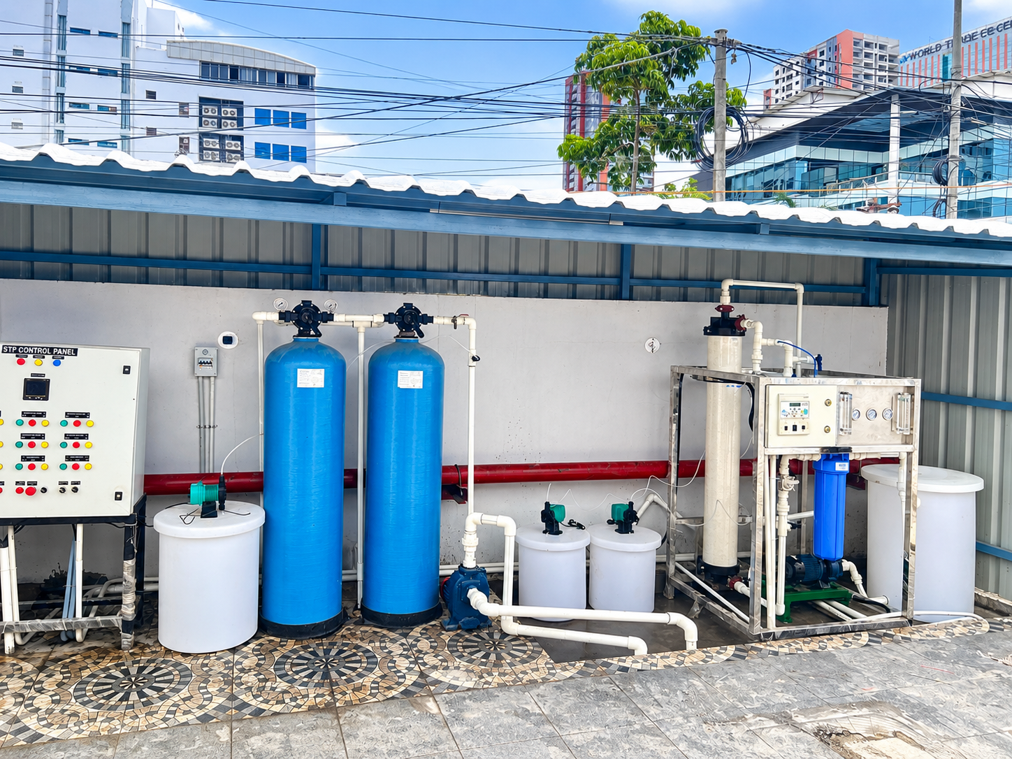 Schram Academy School water filtration system